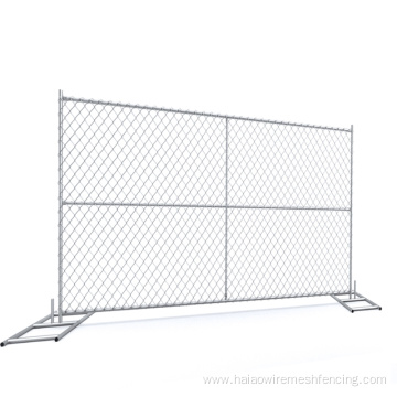 galvanized 6x12 chainlink temporary fence panels